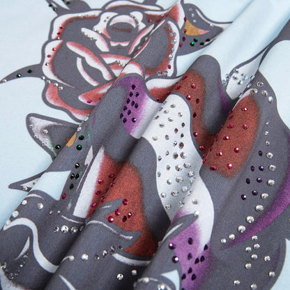 printed embroidered T-shirt THOM TREND