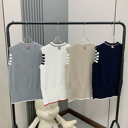 2025SS Sailboat wool vest THOM TREND