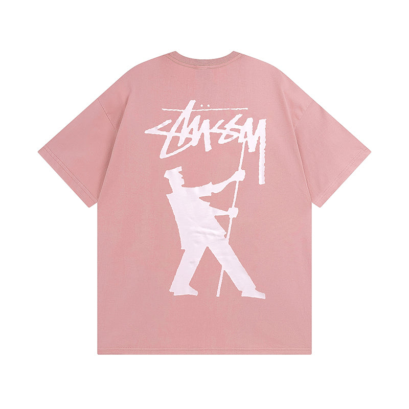 cartoon print T-shirt