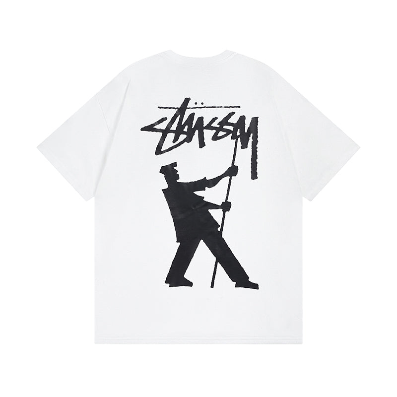cartoon print T-shirt