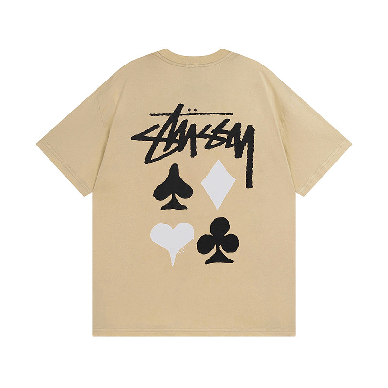 Poker number short sleeves