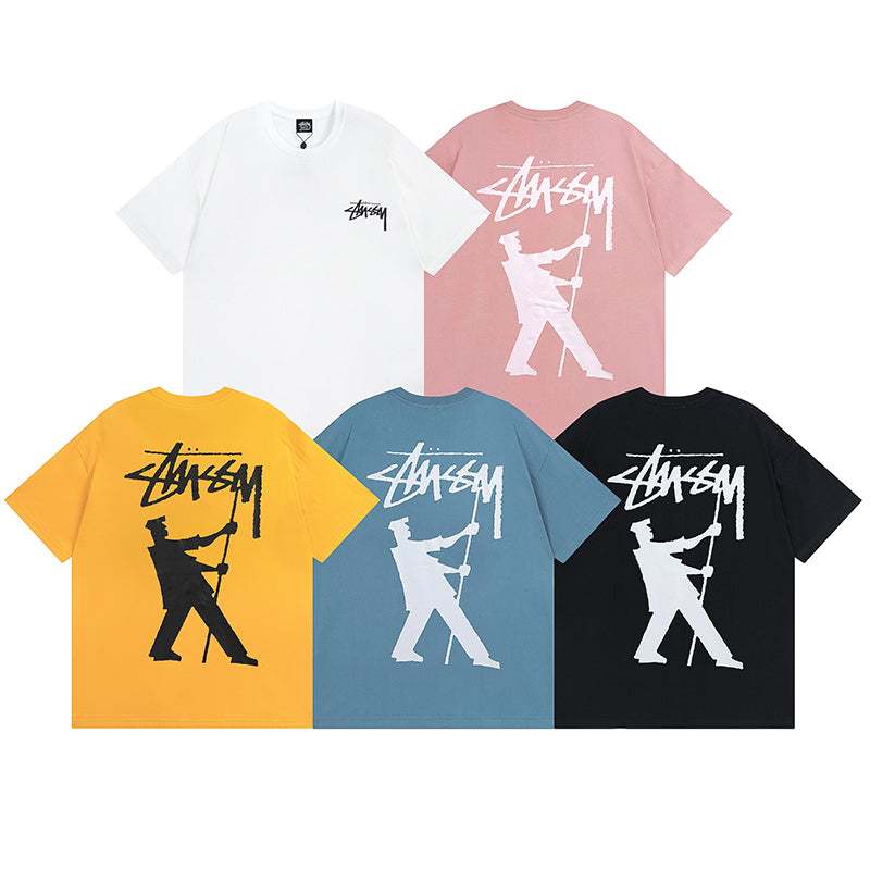 cartoon print T-shirt