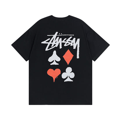 Poker number short sleeves