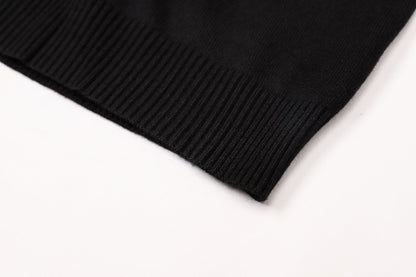 SOLO-Black Fleece Sweatshirt