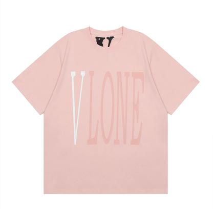 Letter V embroidered T-shirt