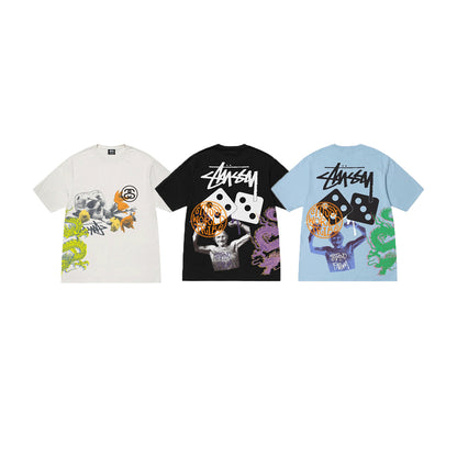 Printed short sleeves