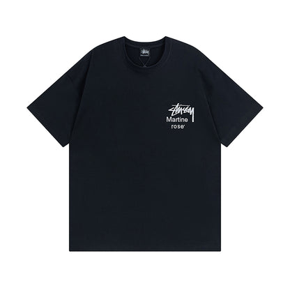 Unisex character print short-sleeved T-shirt