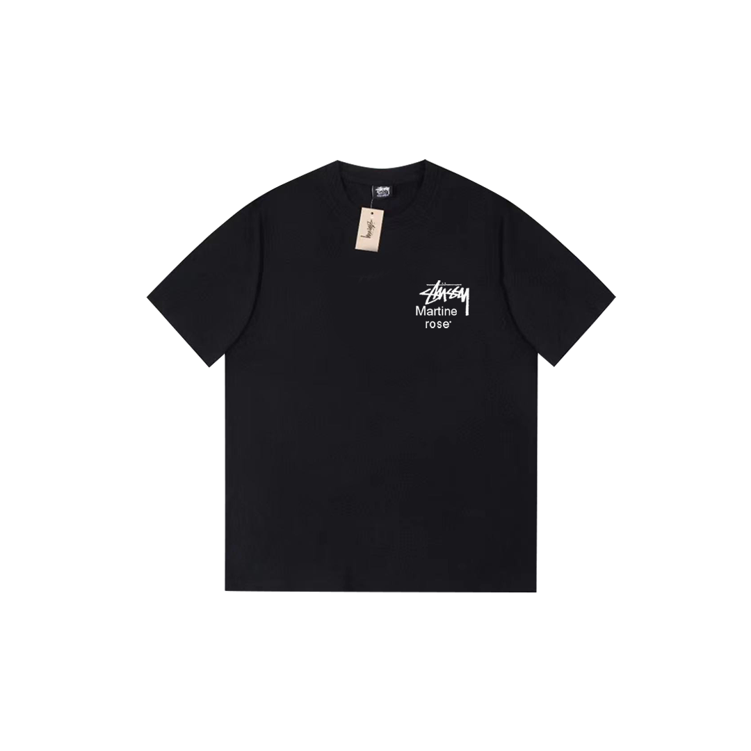 portrait print T-shirt