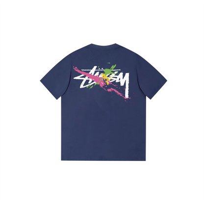 Colorful letter print T-shirt