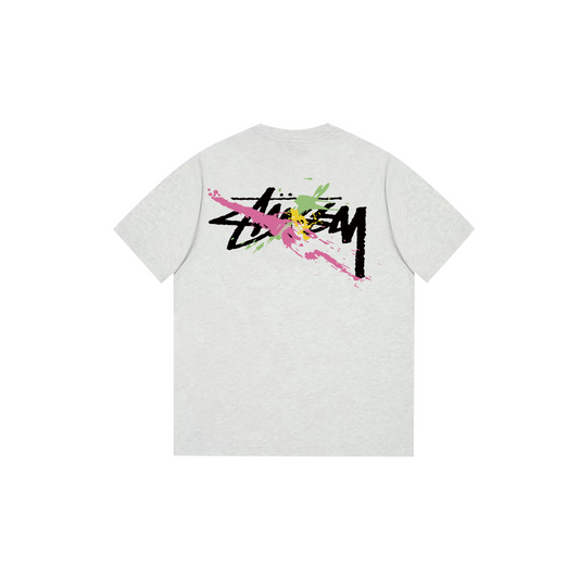 Colorful letter print T-shirt