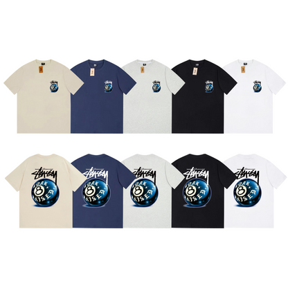 8-ball printed T-shirt