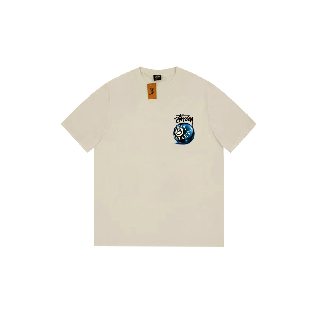 8-ball printed T-shirt