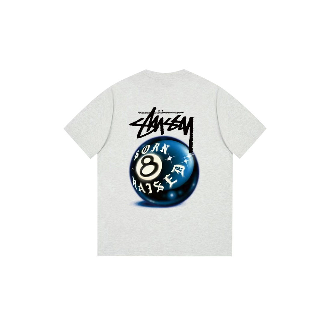 8-ball printed T-shirt