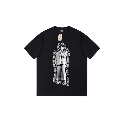 Portrait silhouette short sleeves