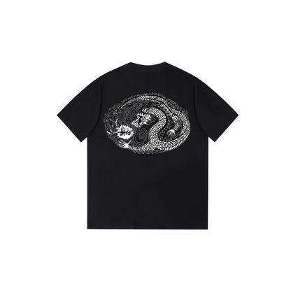 dragon print T-shirt