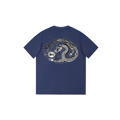 dragon print T-shirt