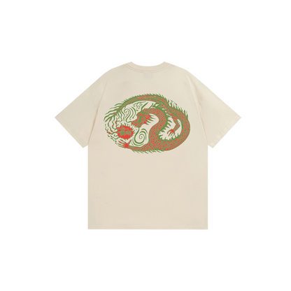 dragon print T-shirt