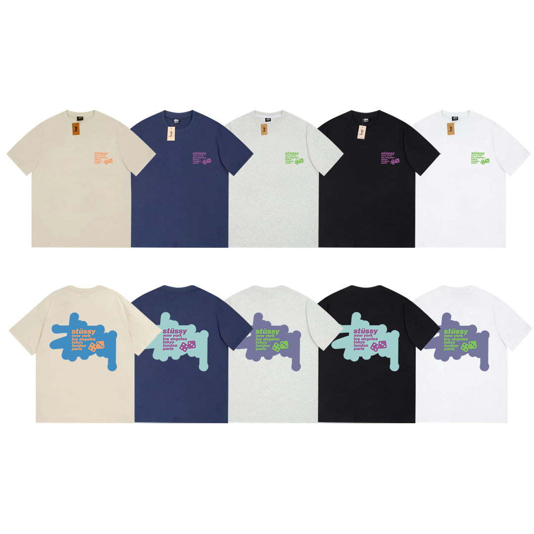Sieve letter print T-shirt