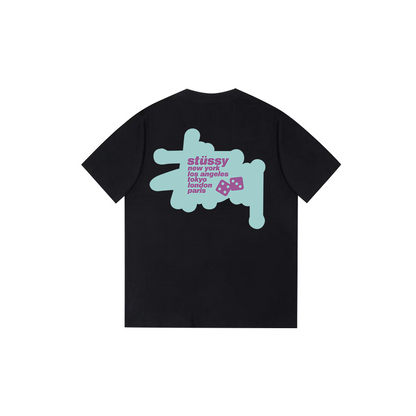 Sieve letter print T-shirt