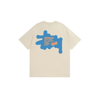 Sieve letter print T-shirt