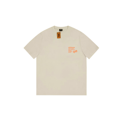 Sieve letter print T-shirt