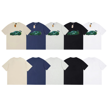 car print T-shirt