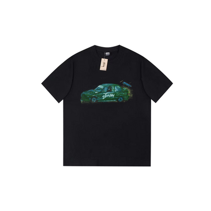car print T-shirt