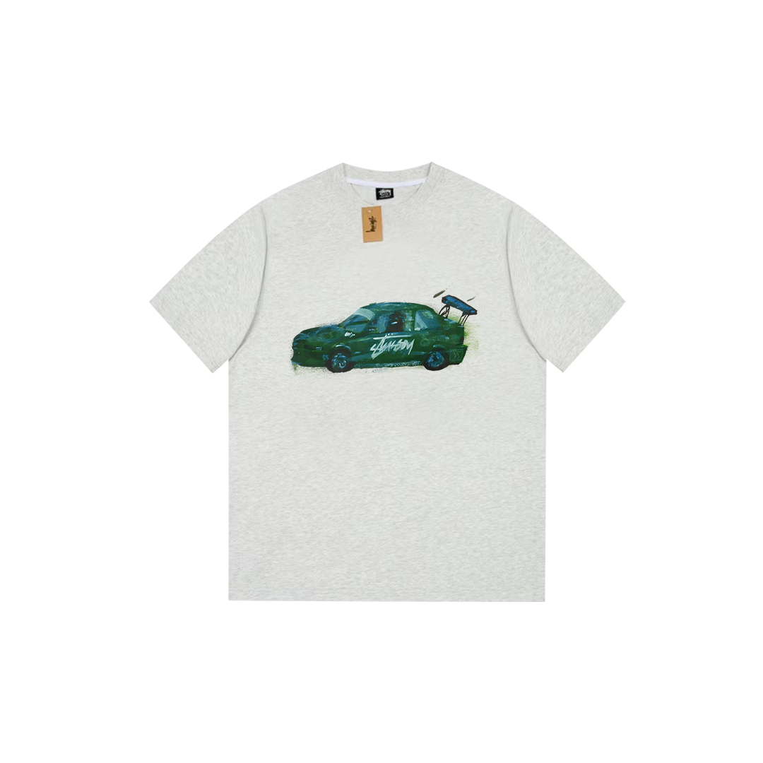 car print T-shirt