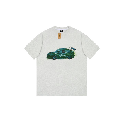 car print T-shirt