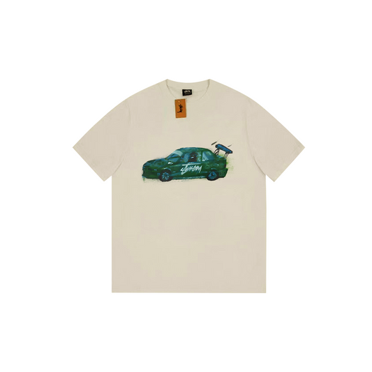 car print T-shirt