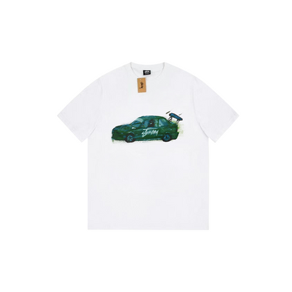 car print T-shirt