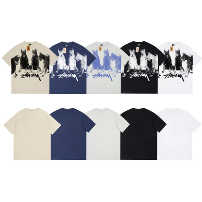 Doberman Pinscher print T-shirt