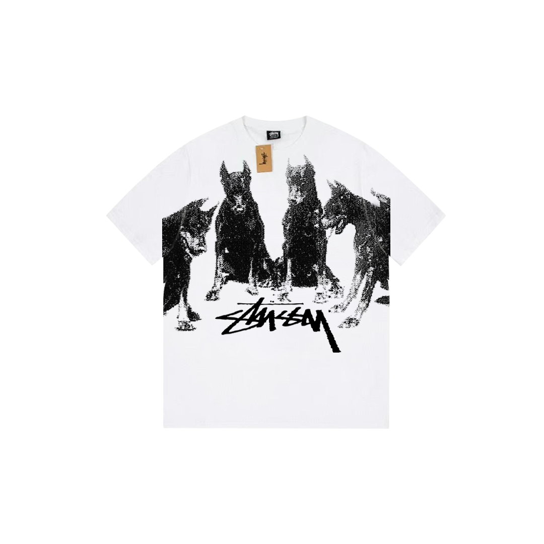 Doberman Pinscher print T-shirt