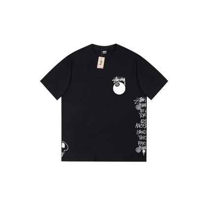 8-ball printed T-shirt