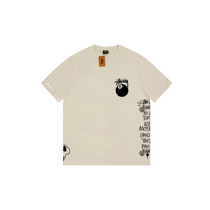 8-ball printed T-shirt