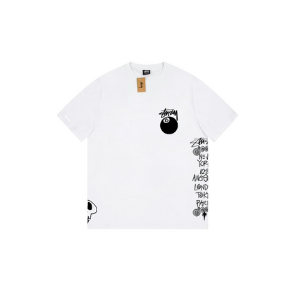 8-ball printed T-shirt