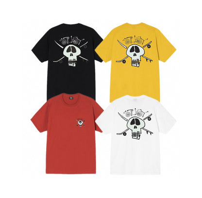 skull print T-shirt