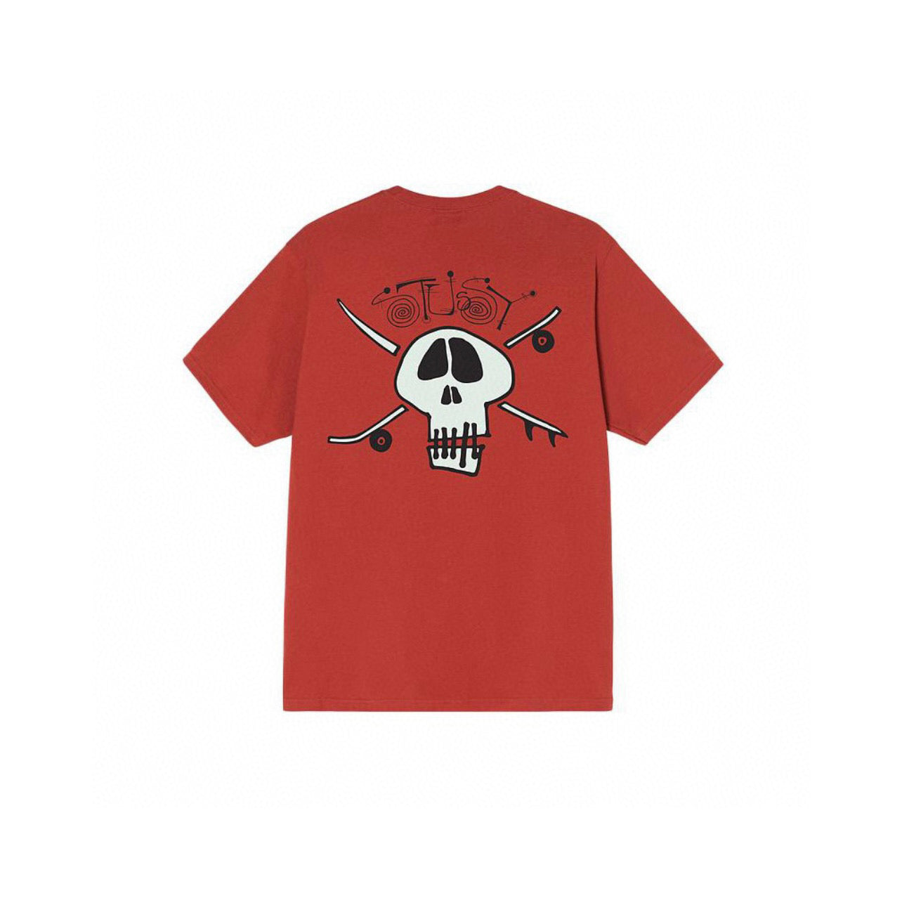 skull print T-shirt