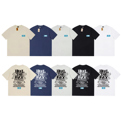 skull print T-shirt