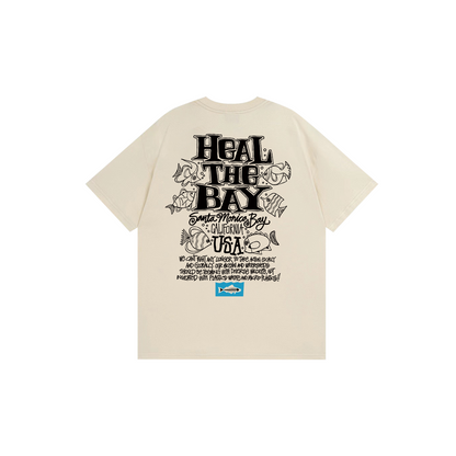 skull print T-shirt