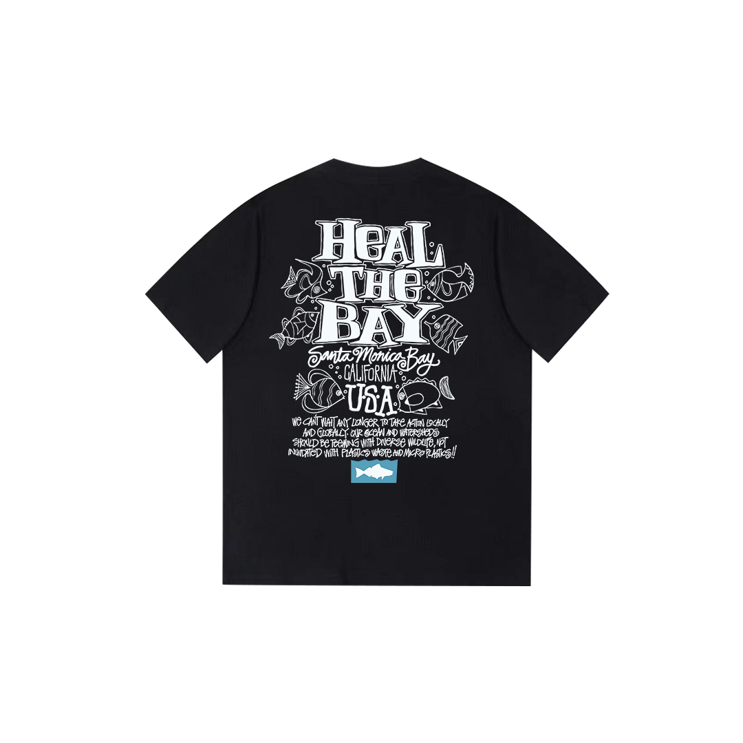 skull print T-shirt