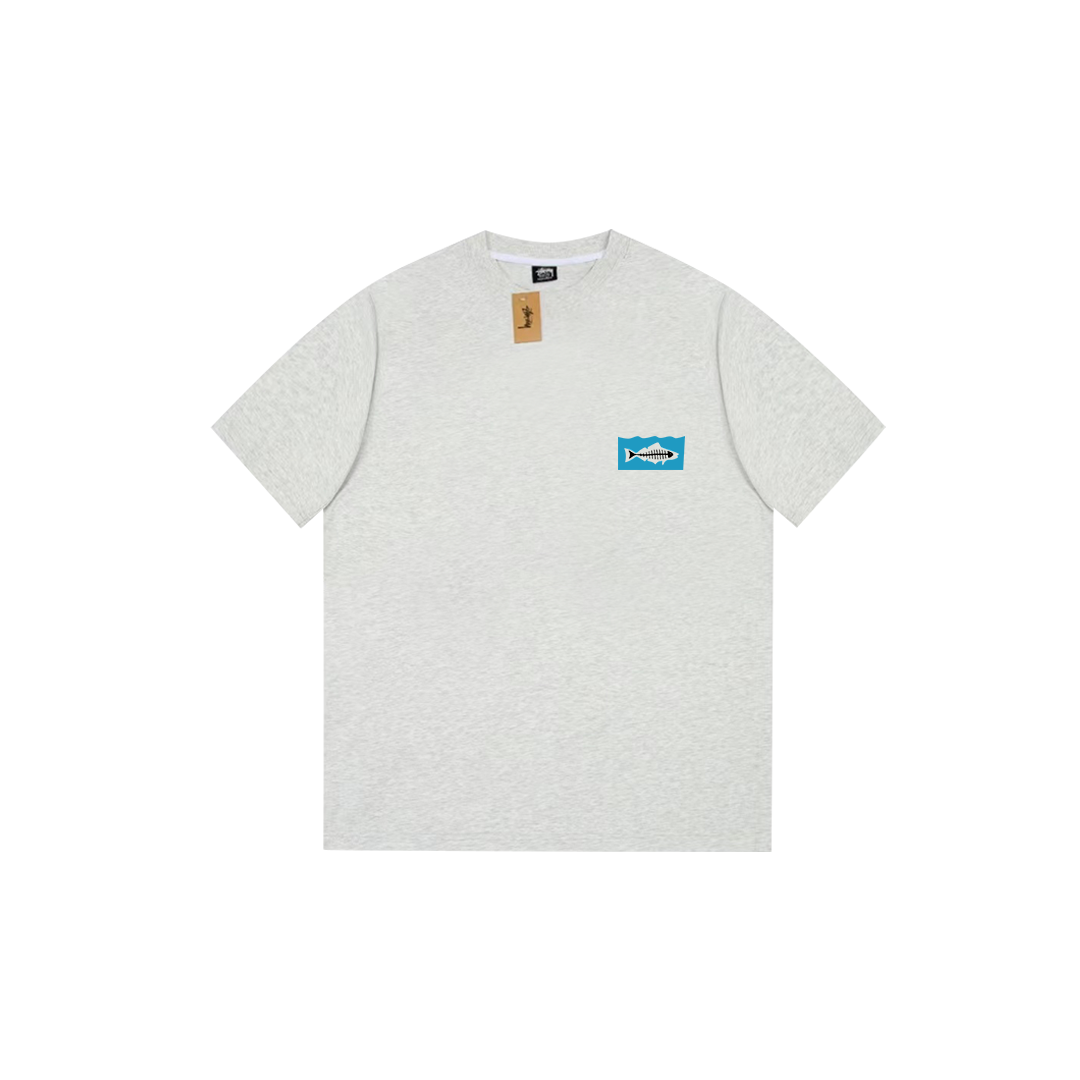 skull print T-shirt