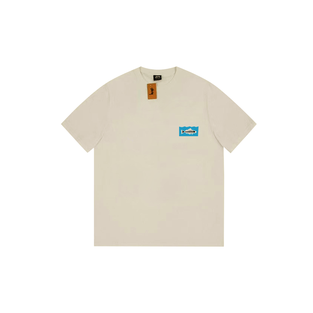 skull print T-shirt