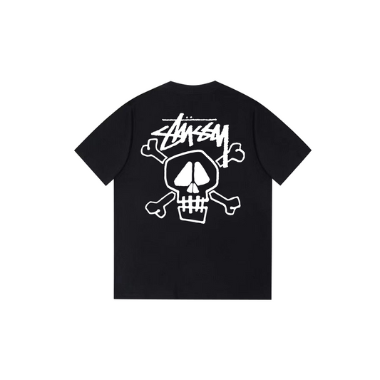 skull print T-shirt