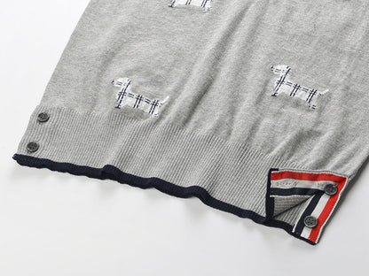 Women's Puppy Embroidered T-Shirt THOM TREND