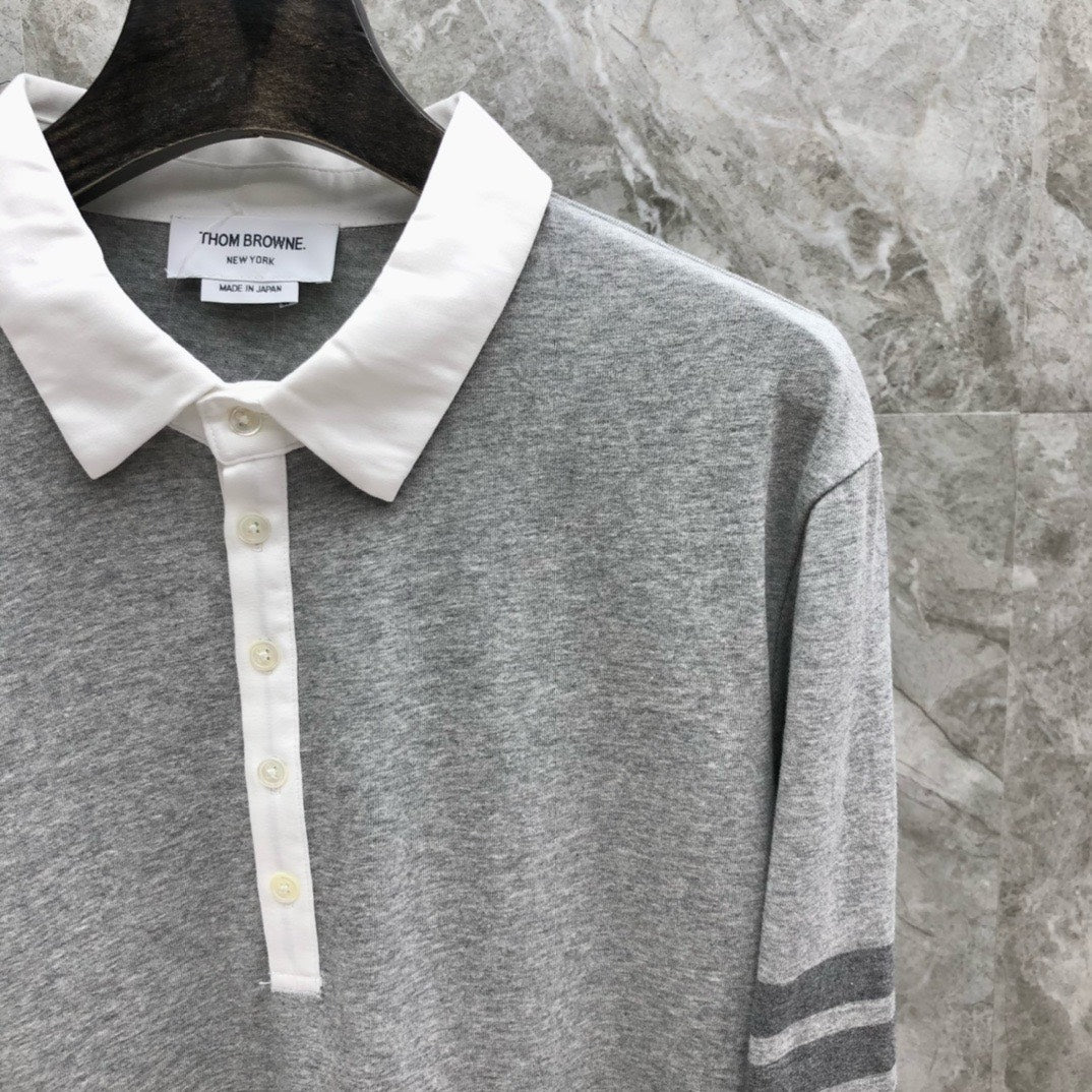 2025SS Lapel long-sleeved T-shirt