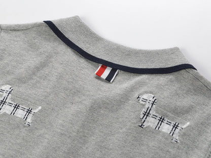 Women's Puppy Embroidered T-Shirt THOM TREND