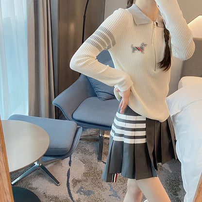 Knitted Polo Shirt