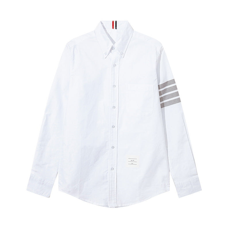 Placket ribbon shirt（副本） THOM TREND