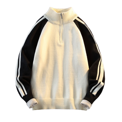 2025SS Stand collar sweater THOM TREND